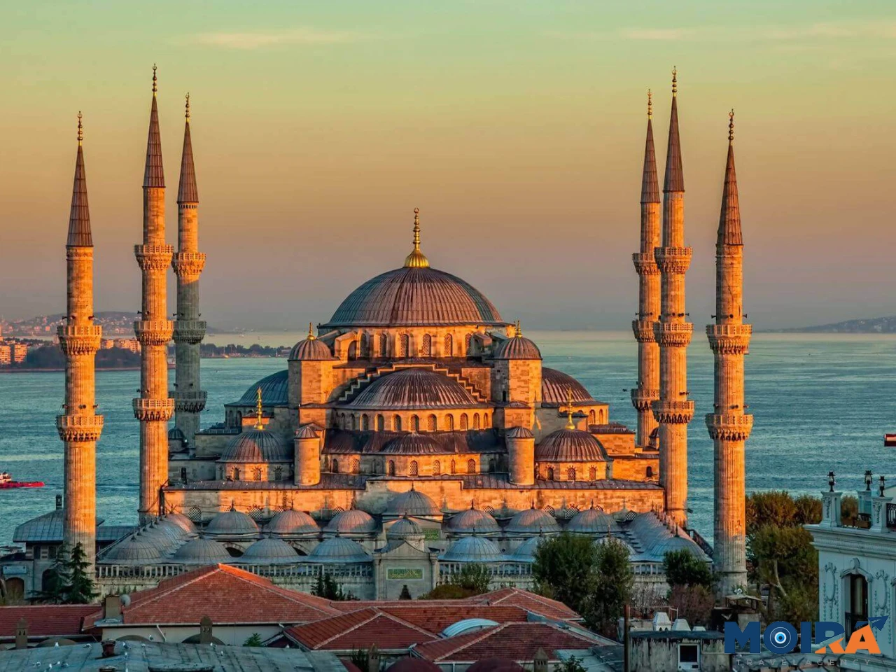 Hagia-Sophia-Sunset-Istanbul