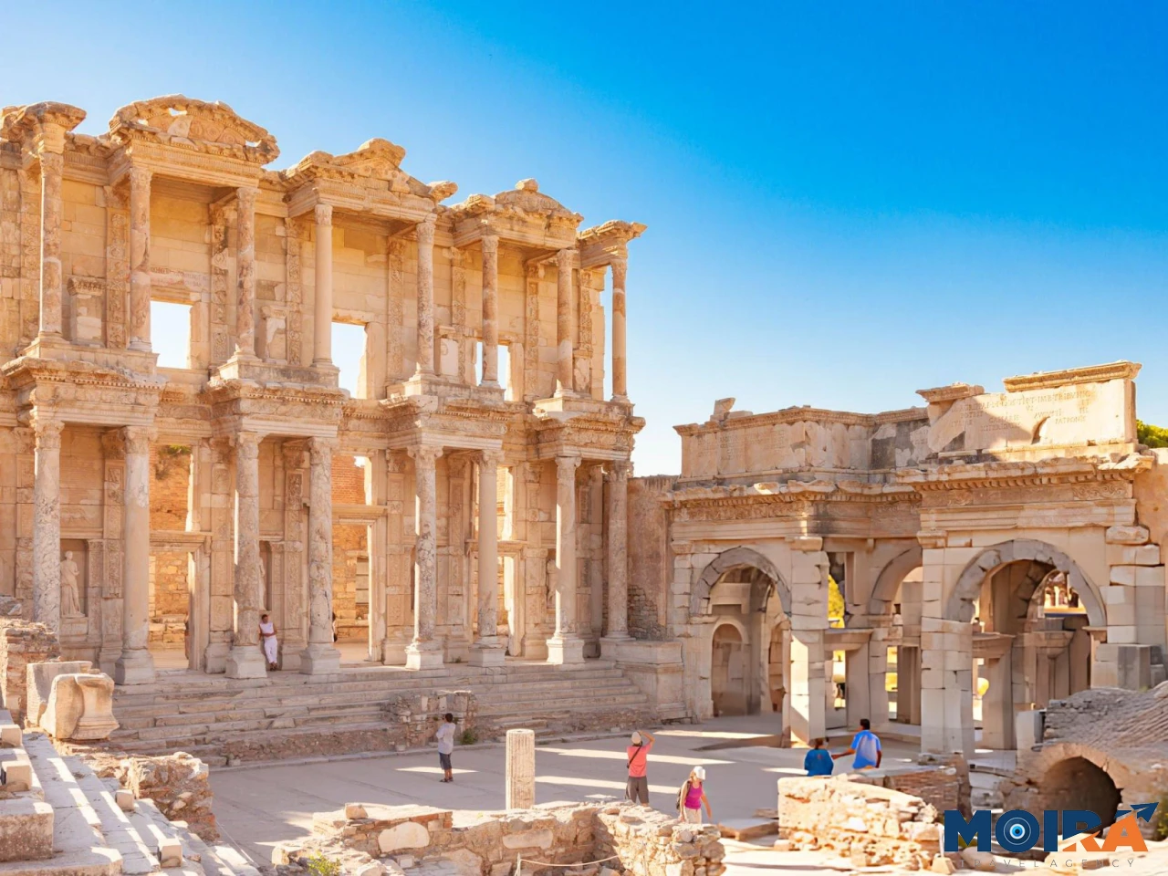 Library-of-Celsus-Ephesus-Front-Facade-Turkey