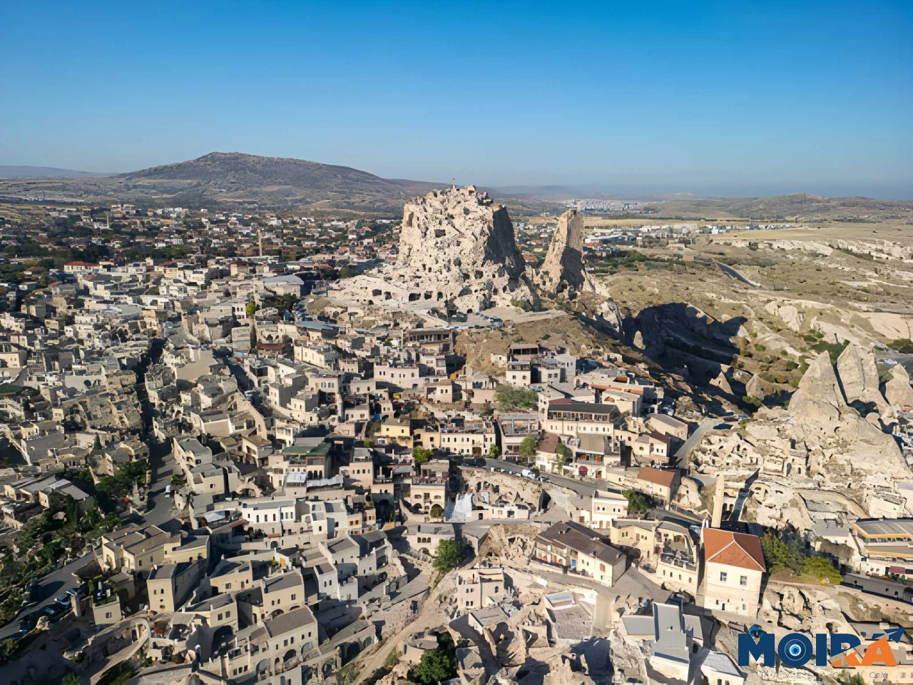 uchisar-castle-town-aerial-view-cappadocia-historic-rock-settlement-turkey