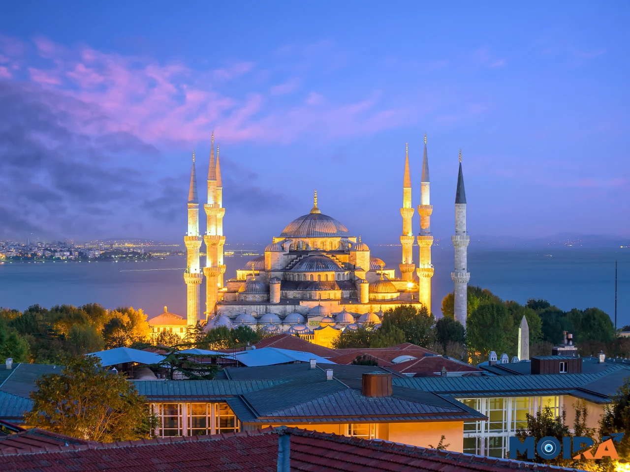Hagia-Sophia-Sunset-Istanbul