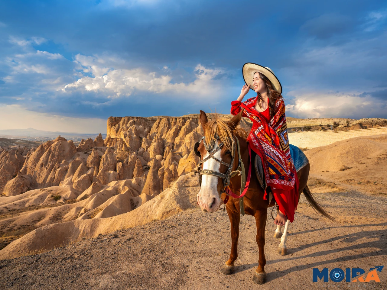 Horseback-Riding-through-Rocky-Terrain-Cappadocia-Turkey